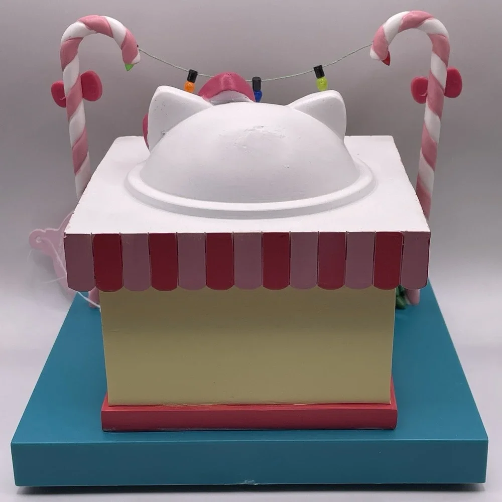 Hello Kitty Kuromi Pompompurin Light Up Christmas Candy Cane Village Sanrio NEW
